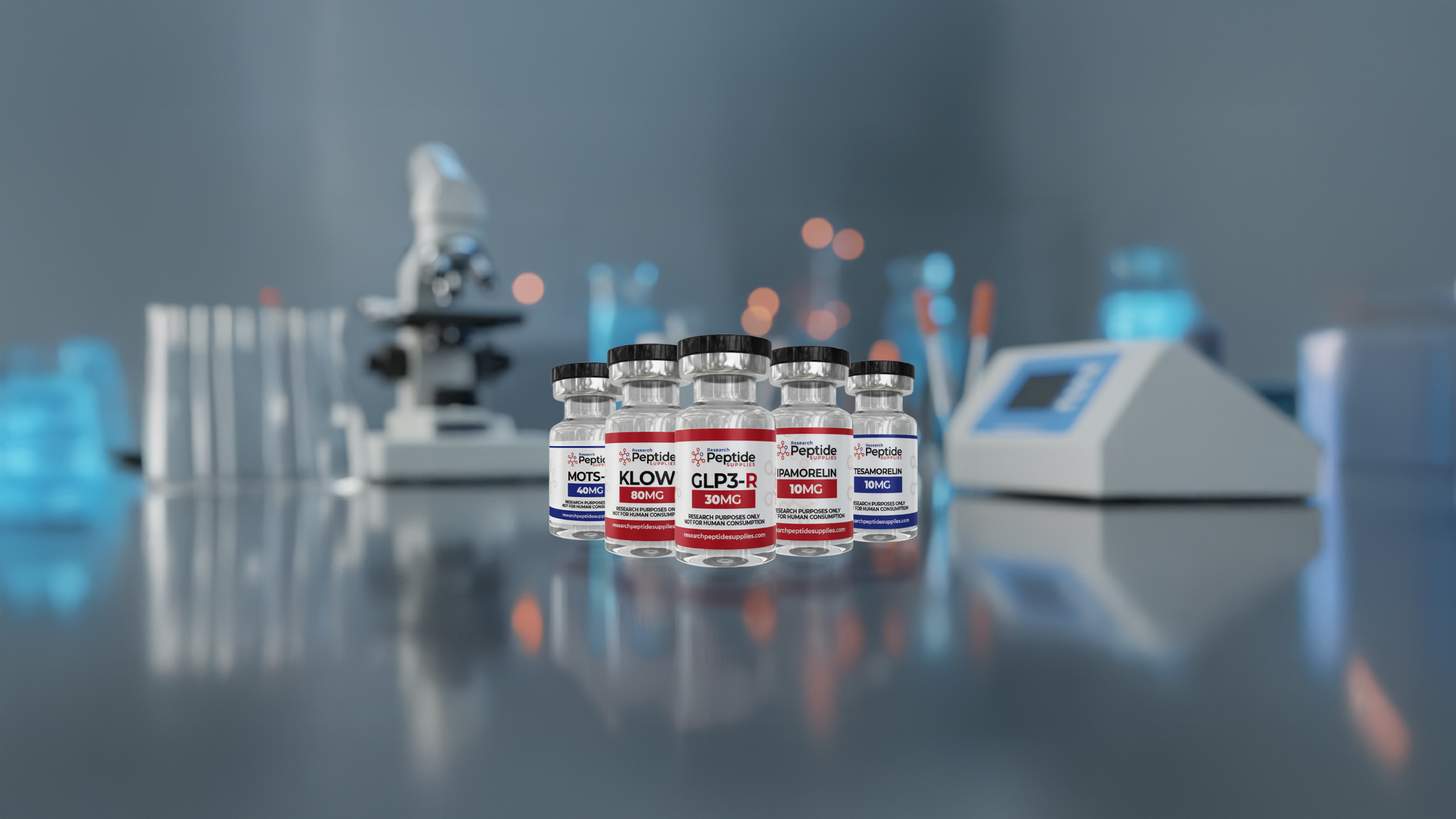 Research Peptides Supplies Background